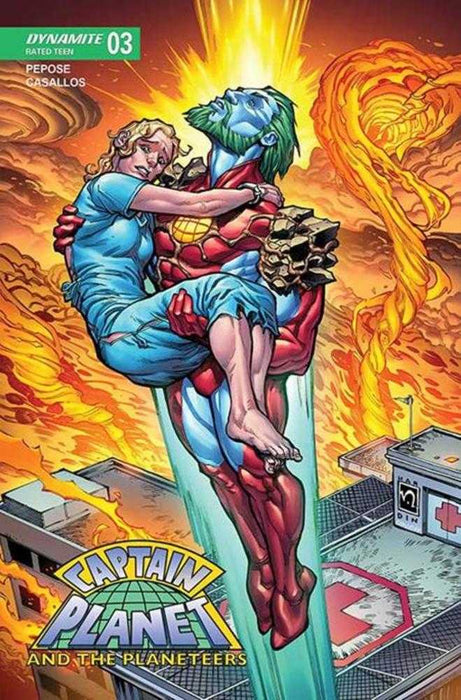 Captain Planet #3 Cover A Chad Hardin Dynamite Entertainment
