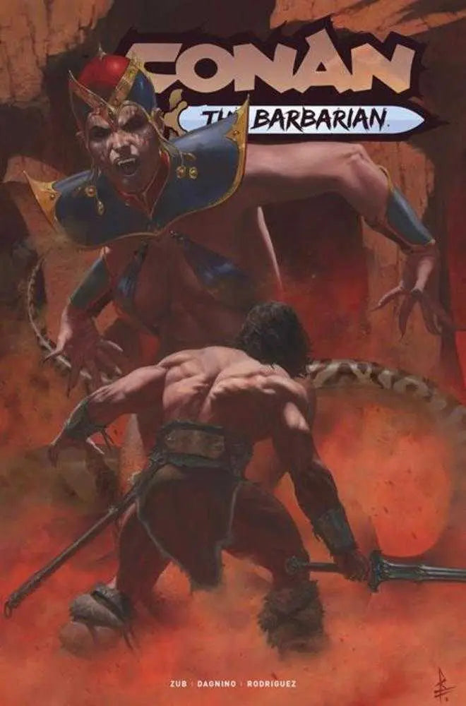 Conan The Barbarian #22 Cover B Riccardo Federici Variant (Mature) Titan Comics