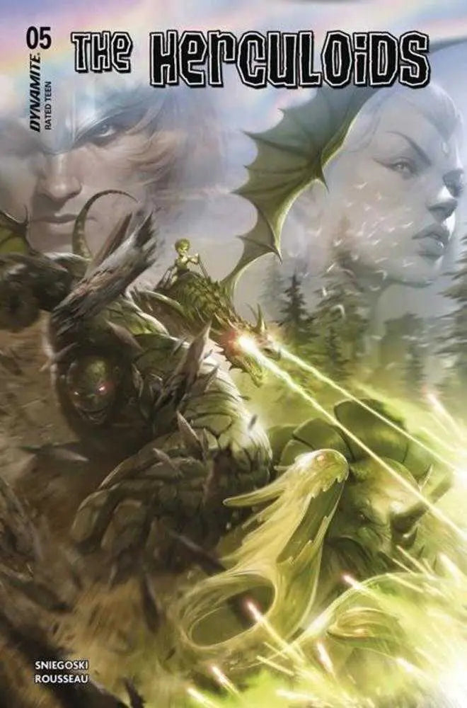 Herculoids #5 Cover A Francesco Mattina Dynamite Entertainment