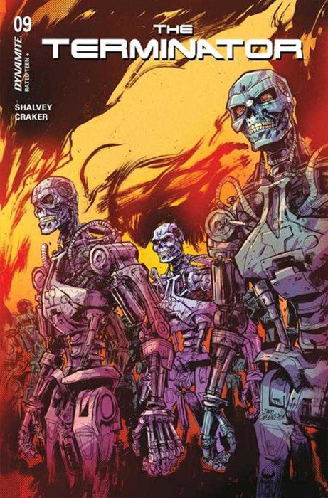 Terminator #9 Cover D David Cousens Variant Dynamite Entertainment
