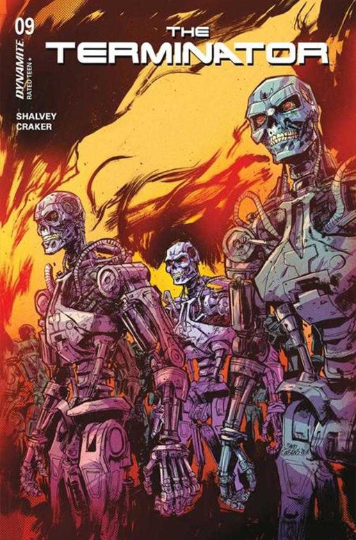Terminator #9 Cover D David Cousens Variant Dynamite Entertainment