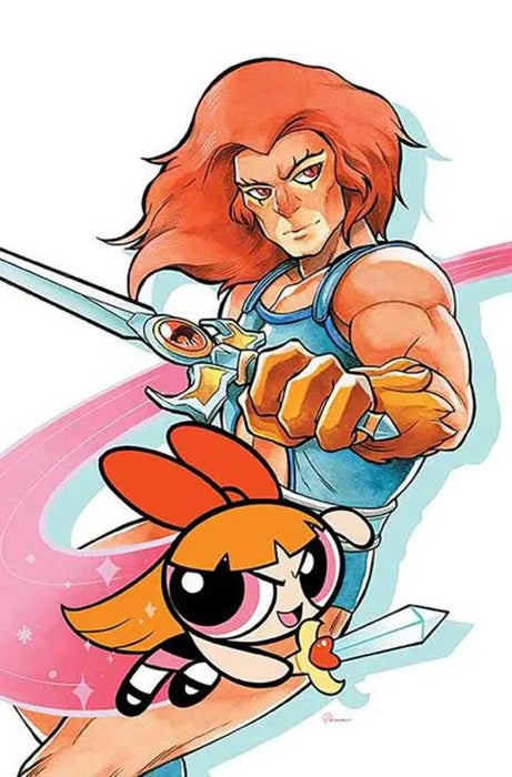 Thundercats/Powerpuff Girls #1 Cover J Inc 1:15 Saowee Full Art Variant Dynamite Entertainment