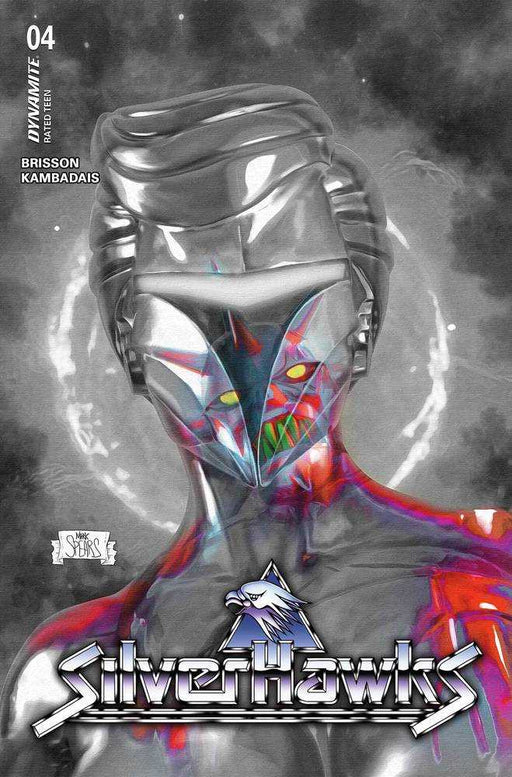 Silverhawks #4 Cover Z Foc 7 Copy Variant Edition Spears Black & White Dynamite Entertainment