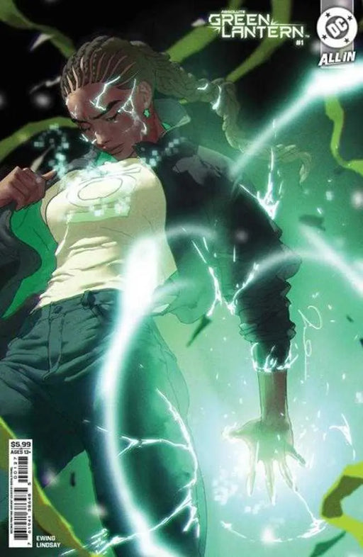 Absolute Green Lantern #1 2nd Print Cover B Gerald Parel Card Stock Variant DC Comics