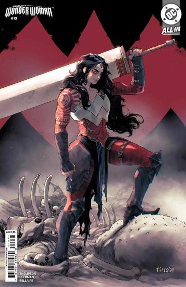 Absolute Wonder Woman #10 Cover D 1 in 25 Tirso Card Stock Variant