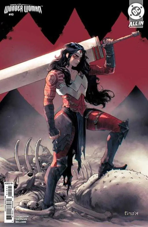 Absolute Wonder Woman #10 Cover D 1 in 25 Tirso Card Stock Variant DC Comics