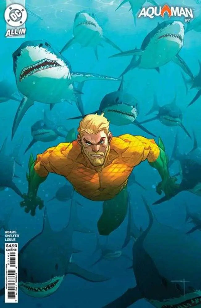 Aquaman #7 Cover D Ozgur Yildirim Card Stock Variant DC Comics