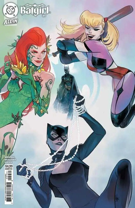 Batgirl #9 Cover C Otto Schmidt Gotham City Sirens Card Stock Variant DC Comics