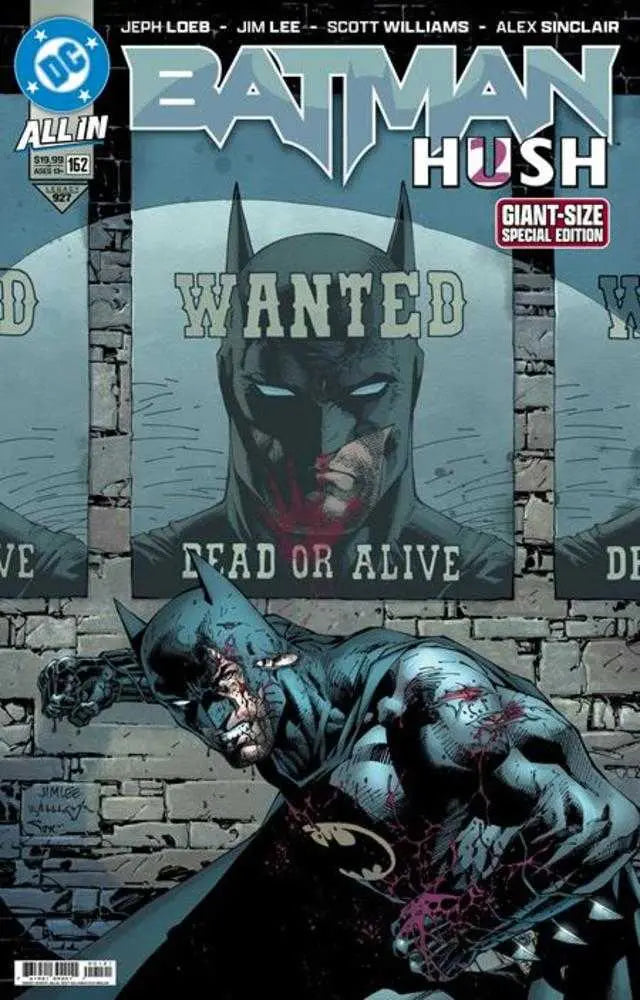 Batman #162 Giant Sized Special Edition Cover B Jim Lee Foil Variant DC Comics