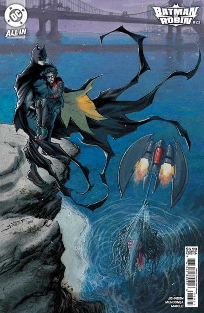 Batman And Robin #23 Cover B Juan Ferreyra Card Stock Variant DC Comics