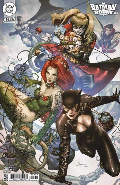 Batman And Robin #23 Cover D Jay Anacleto Gotham City Sirens Card Stock Variant DC Comics