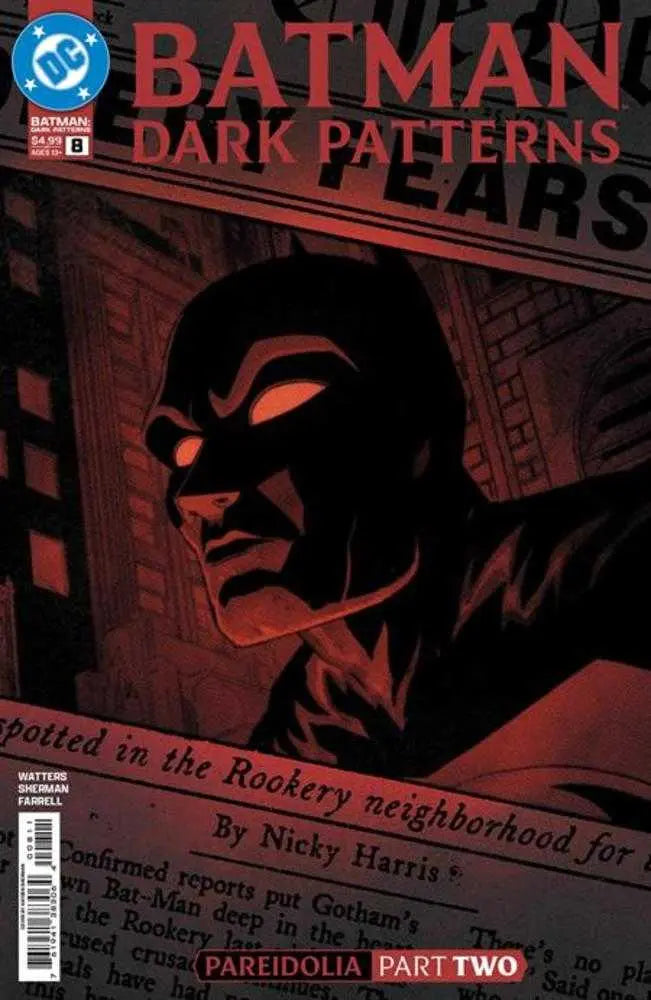 Batman Dark Patterns #8 (Of 12) Cover A Hayden Sherman DC Comics