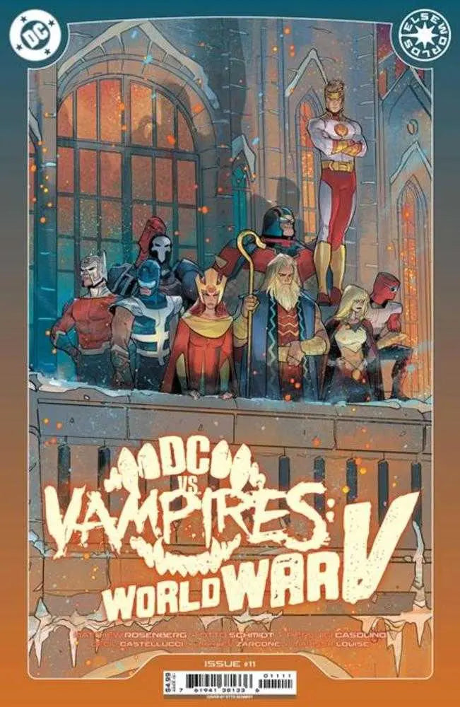 DC vs Vampires World War V #11 (Of 12) Cover A Otto Schmidt DC Comics