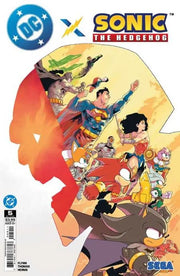 DC X Sonic The Hedgehog #5 (Of 5) Cover A Pablo M Collar DC Comics