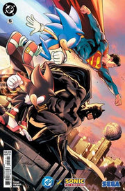 DC X Sonic The Hedgehog #5 (Of 5) Cover B Lucas Meyer Card Stock Variant DC Comics