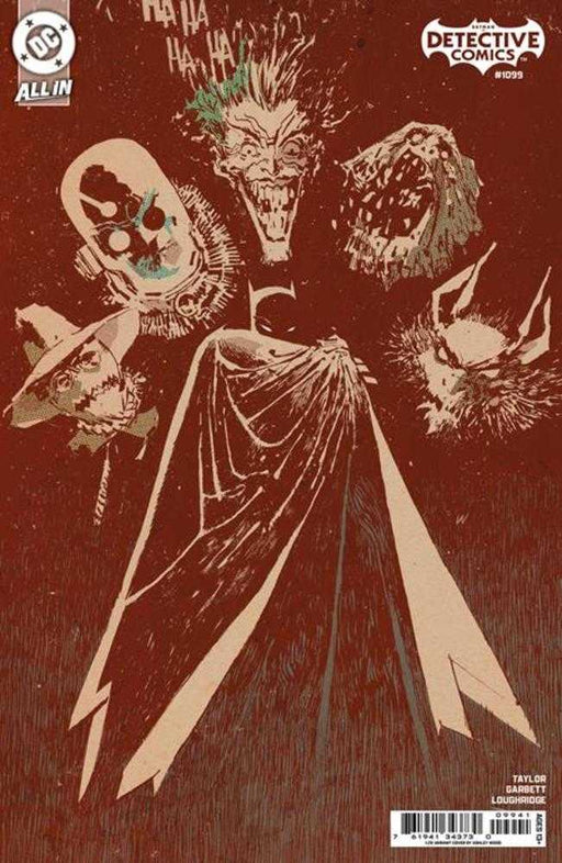 Detective Comics #1099 Cover E 1 in 25 Ashley Wood Card Stock Variant DC Comics