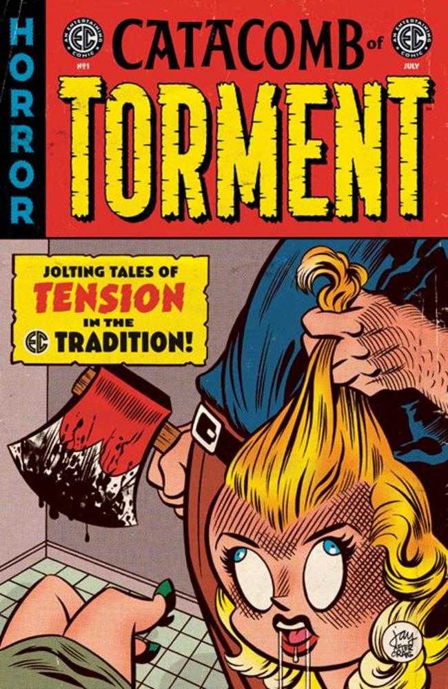 EC Catacomb Of Torment #1 Cover E 1 in 10 Jay Stephens EC Homage Variant Oni Press