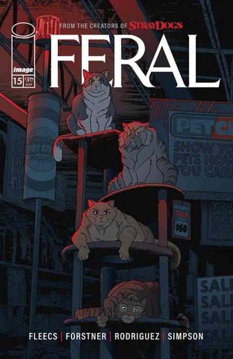 Feral #15 Cover A Tony Fleecs & Trish Forstner Image Comics