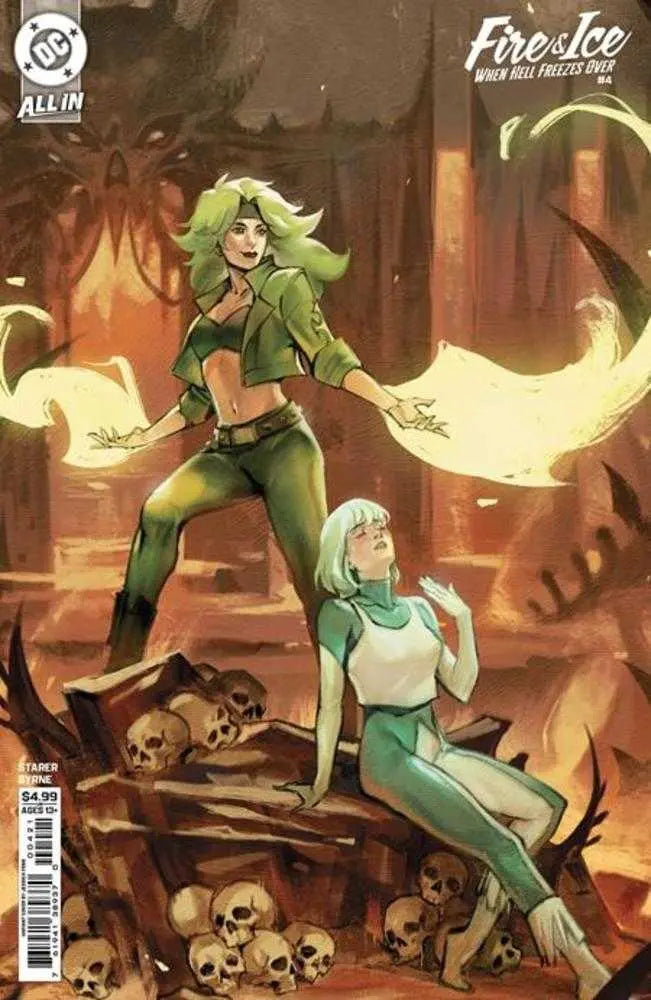 Fire & Ice When Hell Freezes Over #4 (Of 6) Cover B Jessica Fong Card Stock Variant DC Comics