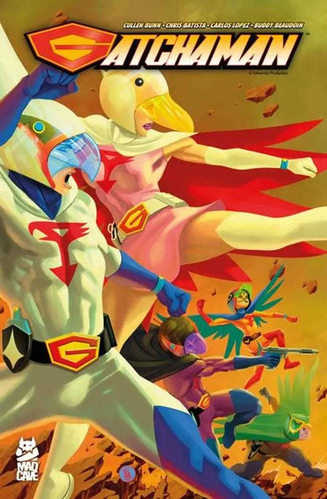 Gatchaman TPB Volume 02 Mad Cave Studios