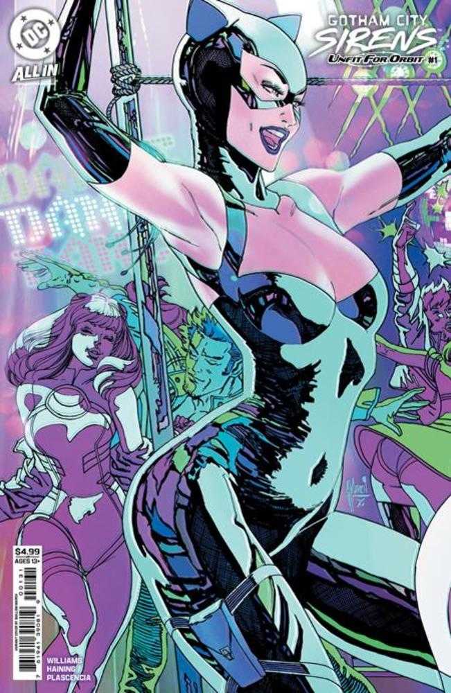Gotham City Sirens Unfit For Orbit #1 (Of 5) Cover D Guillem March Connecting Card Stock Variant DC Comics