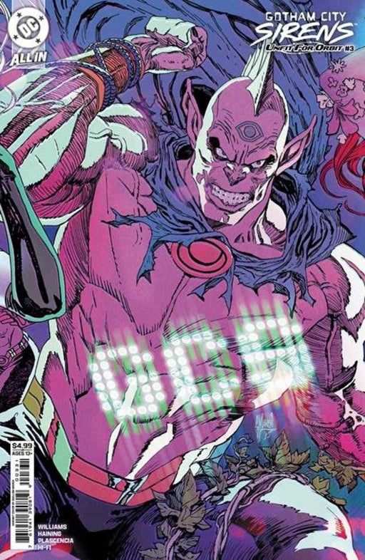 Gotham City Sirens Unfit For Orbit #3 (Of 5) Cover C Guillem March Connecting Card Stock Variant DC Comics