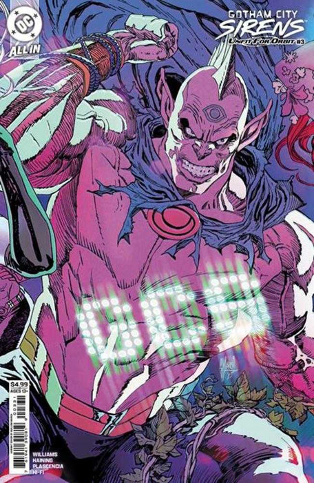 Gotham City Sirens Unfit For Orbit #3 (Of 5) Cover C Guillem March Connecting Card Stock Variant DC Comics