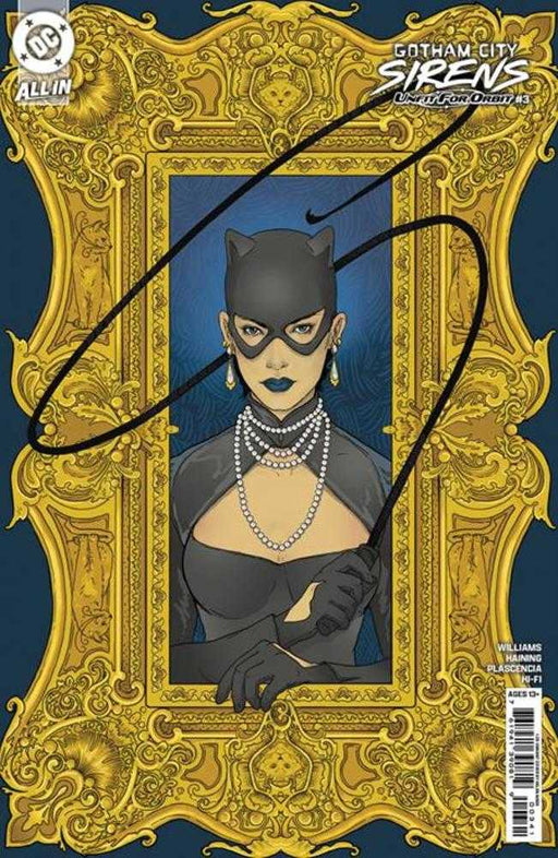 Gotham City Sirens Unfit For Orbit #3 (Of 5) Cover E 1 in 25 Helen Mask Card Stock Variant DC Comics