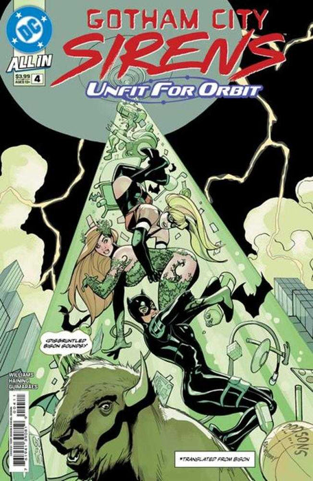 Gotham City Sirens Unfit For Orbit #4 (Of 5) Cover A Terry Dodson & Rachel Dodson DC Comics