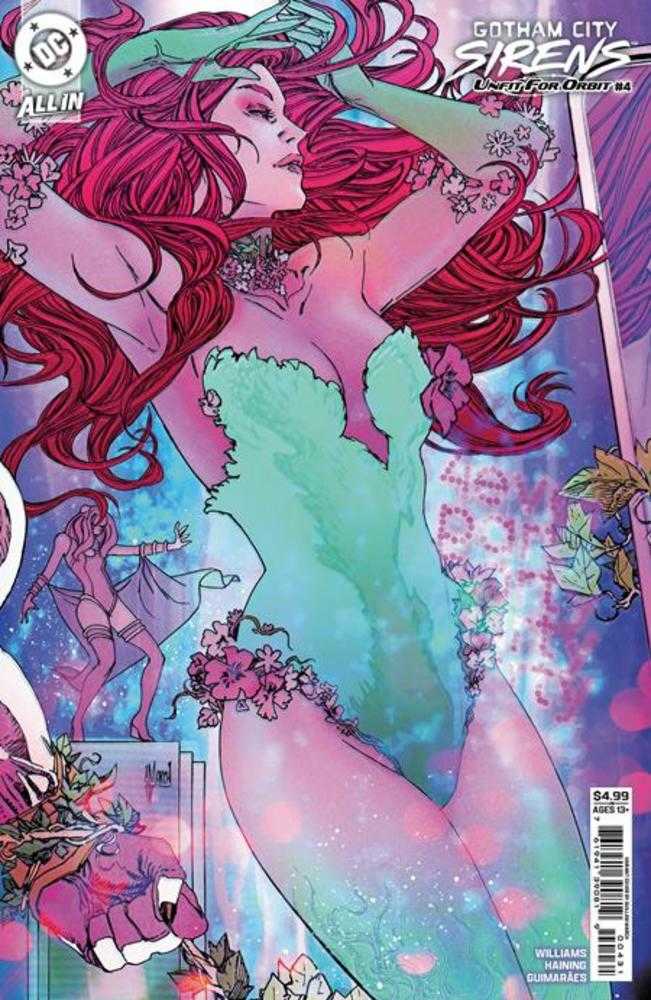 Gotham City Sirens Unfit For Orbit #4 (Of 5) Cover C Guillem March Connecting Card Stock Variant DC Comics