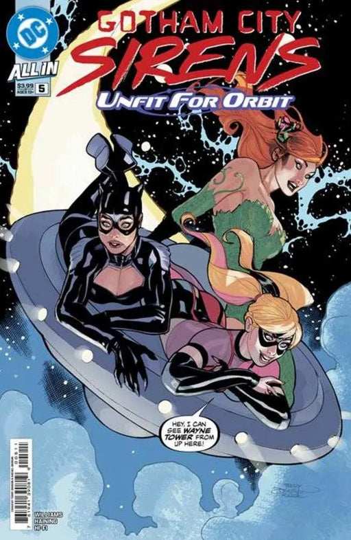 Gotham City Sirens Unfit For Orbit #5 (Of 5) Cover A Terry Dodson & Rachel Dodson DC Comics