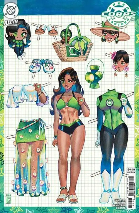 Green Lantern Corps #6 Cover C Rian Gonzales Card Stock Variant DC Comics