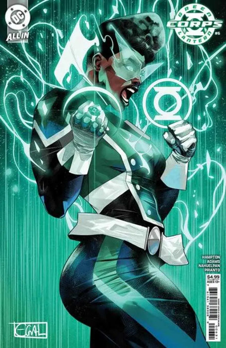 Green Lantern Corps #6 Cover B Edwin Galmon Card Stock Variant DC Comics