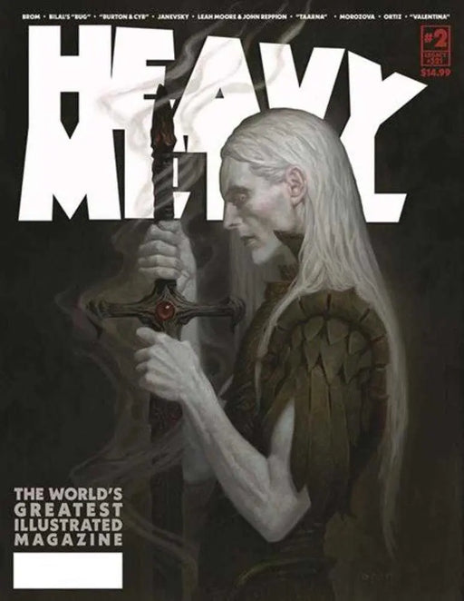 Heavy Metal Magazine #2 Cover A Brom (Mature) Massive Publishing