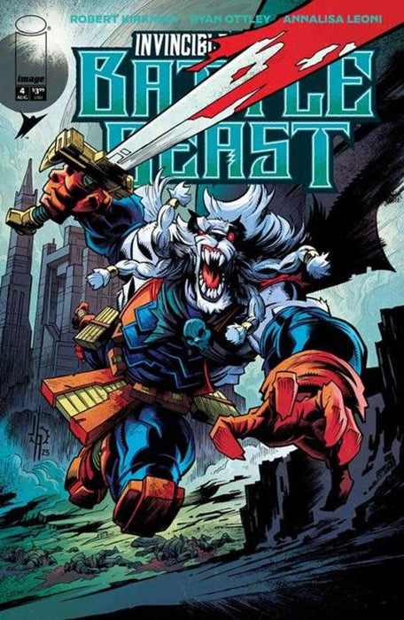 Invincible Universe Battle Beast #4 Cover D 1 in 25 Jason Howard Variant Image Comics