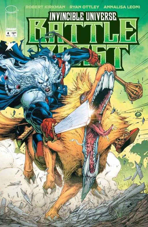 Invincible Universe Battle Beast #4 Cover E 1 in 50 Brett Booth & John Livesay Variant Image Comics