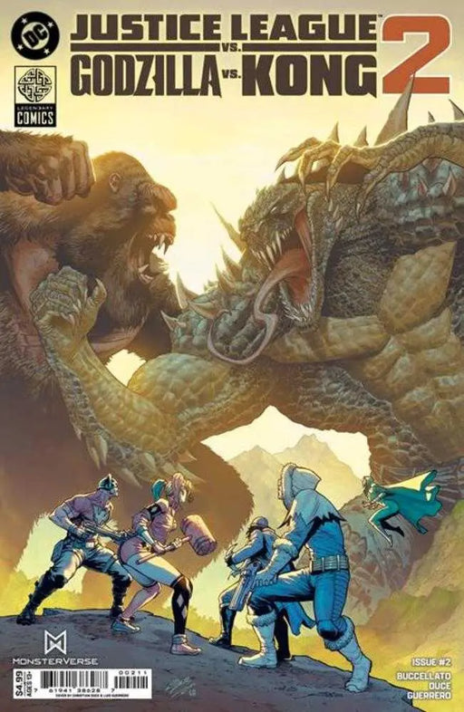 Justice League vs Godzilla vs Kong 2 #2 (Of 7) Cover A Christian Duce DC Comics