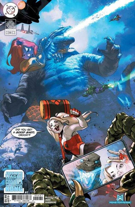 Justice League vs Godzilla vs Kong 2 #2 (Of 7) Cover B Yasmine Putri Card Stock Variant DC Comics