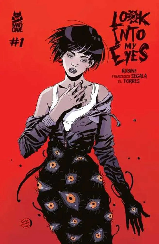 Look Into My Eyes #1 (Of 5) Cover B Maria Llovet Variant Mad Cave Studios