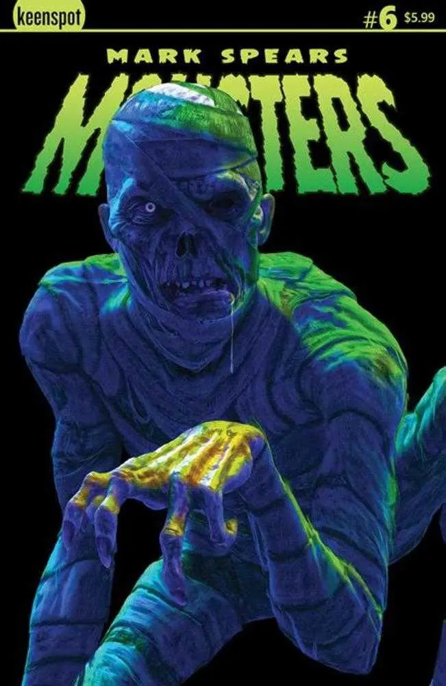 Mark Spears Monsters #6 Cover B Mark Spears The Cursed Mummy Variant Ex Posse Holdings