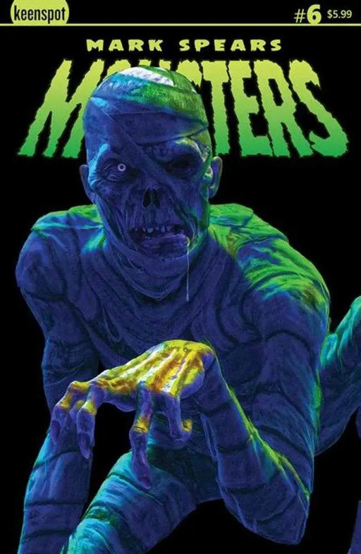 Mark Spears Monsters #6 Cover B Mark Spears The Cursed Mummy Variant Ex Posse Holdings