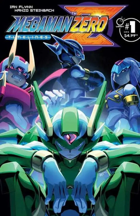 Mega Man Zero Timelines #1 (One Shot) Cover B Jeffrey Cruz Variant Udon Entertainment