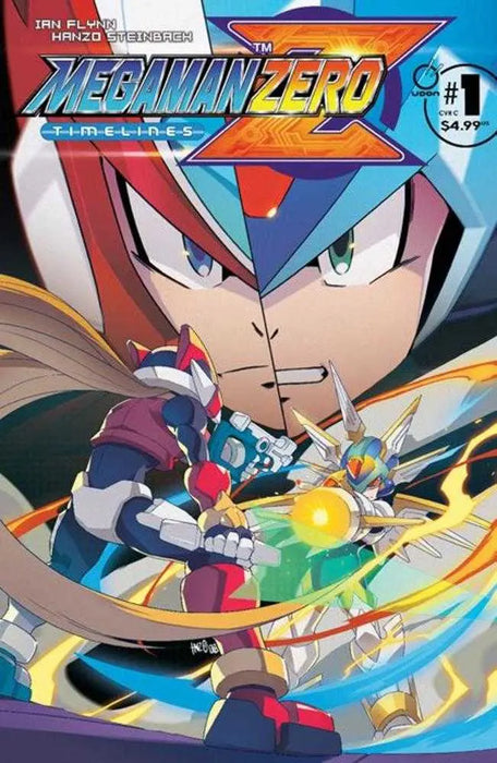 Mega Man Zero Timelines #1 (One Shot) Cover C 1:5 Hanzo Steinbach Variant Udon Entertainment