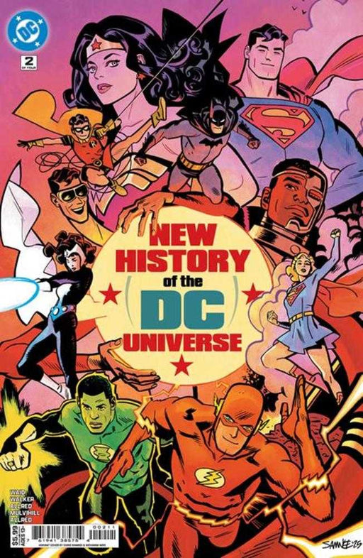 New History Of The DC Universe #2 (Of 4) Cover A Chris Samnee DC Comics