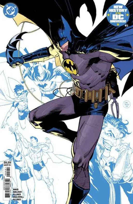 New History Of The DC Universe #2 (Of 4) Cover B Dan Mora Card Stock Variant DC Comics