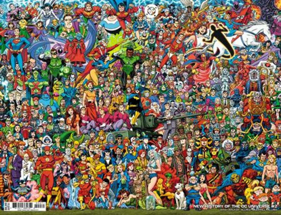 New History Of The DC Universe #2 (Of 4) Cover D Scott Koblish Legacy Card Stock Variant DC Comics