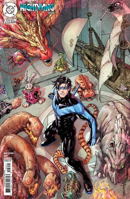 Nightwing #128 Cover E 1 in 25 Serg Acuna Card Stock Variant DC Comics