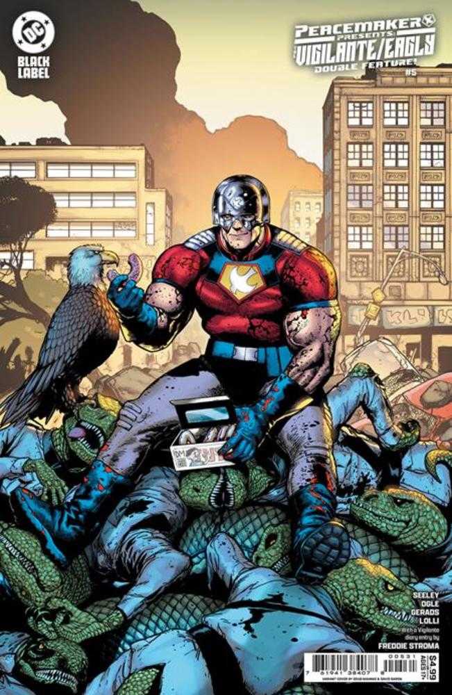 Peacemaker Presents The Vigilante Eagly Double Feature #5 (Of 5) Cover C Doug Mahnke Card Stock Variant (Mature) DC Comics