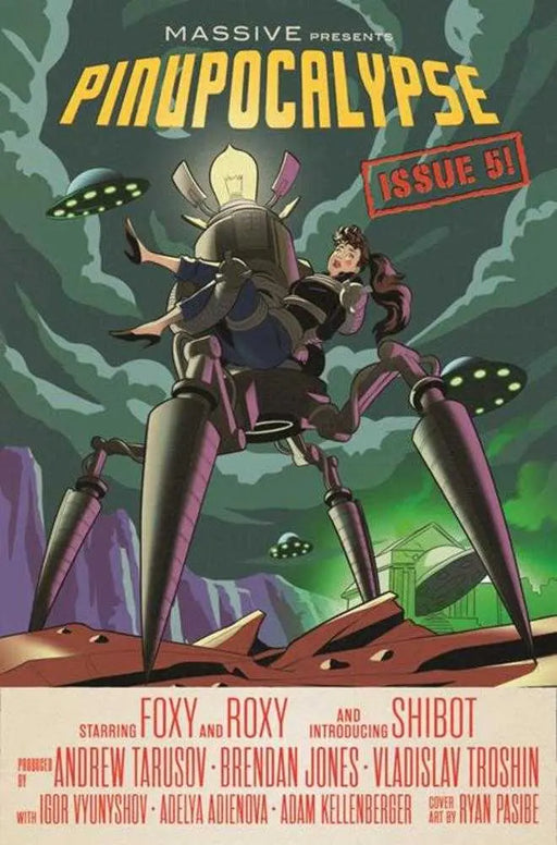 Pinupocalypse #5 (Of 6) Cover B Ryan Pasibe Movie Poster Homage Variant Massive Publishing