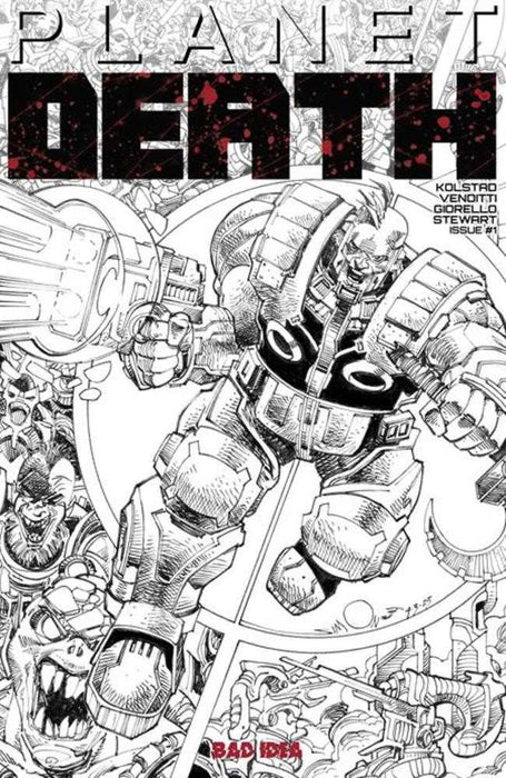 Planet Death #1 (Of 4) Cover F 1 in 100 Walter Simonson Variant Bad Idea